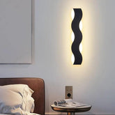 Wavy LED Wall Light for Bedroom